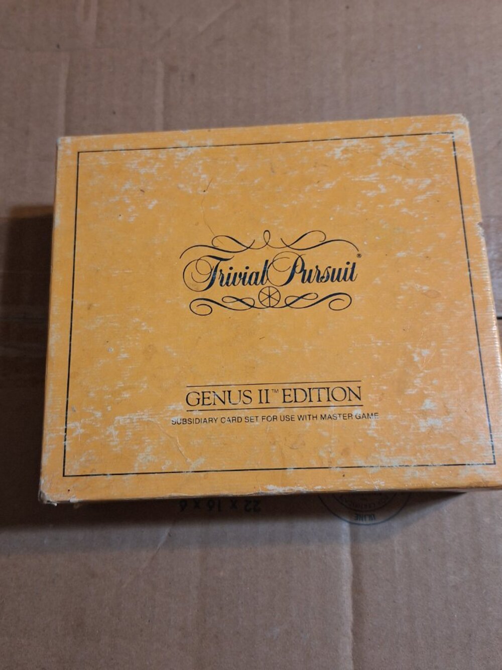trivial Pursuit genus 2 edition
